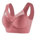 thumbnail image 1 of Lmnyox Wireless Bra for Women Push Up Seamless Everyday Bra Breathable Full Coverage Supportive Bras Plus Size, 1 of 6