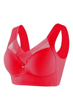 Wireless Bra for Women Push Up Seamless Everyday Bra Breathable Full Coverage Supportive Bras Plus Size