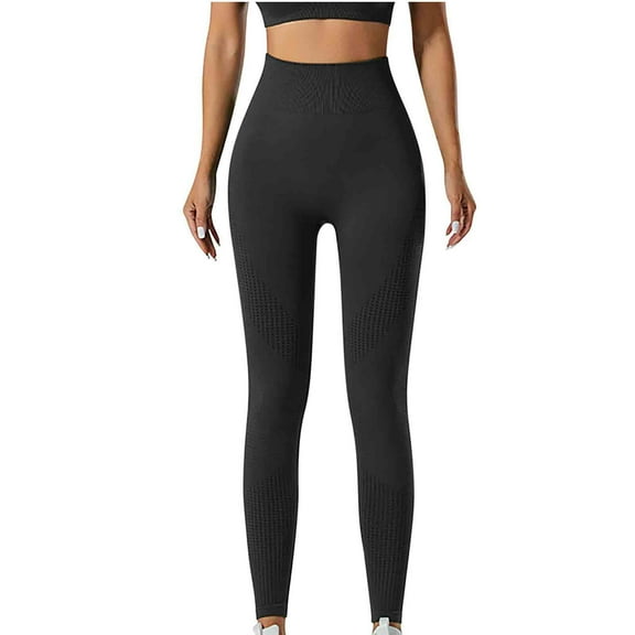 Lmnyox Women's High Waist Leggings Butt Lifting Yoga Pants Stretchy Athletic Workout Full Length Leggings for Women