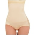 thumbnail image 1 of Lmnyox Women's High Waist Shapewear Breathable Boyshort Under Dress Comfortable Hip Lift See Through Underwear, 1 of 5