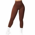 thumbnail image 1 of Lmnyox Women's High Waist Yoga Leggings Slim Stretchy Full Length Solid Leggings Casual Workout Tights Pants, 1 of 3