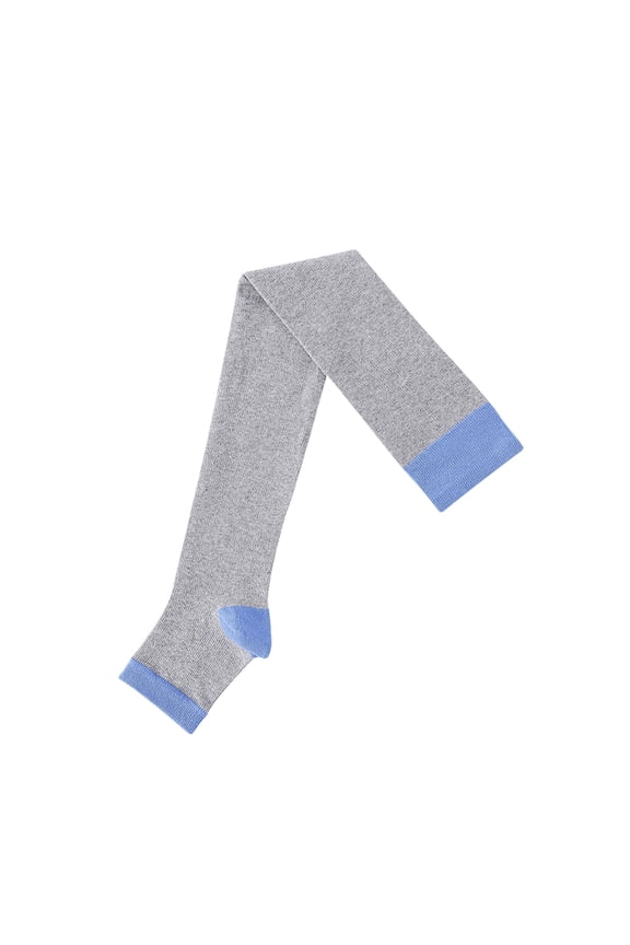 Women's Open Toe Socks Cute Knee High Support Stocking Toeless Support Sock Athletic Compression Socks