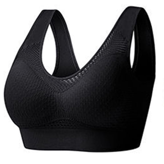 Lmnyox Women's Seamless Everyday Bra Full Coverage Push Up Wireless Bras Breathable No Underwire Bralettes