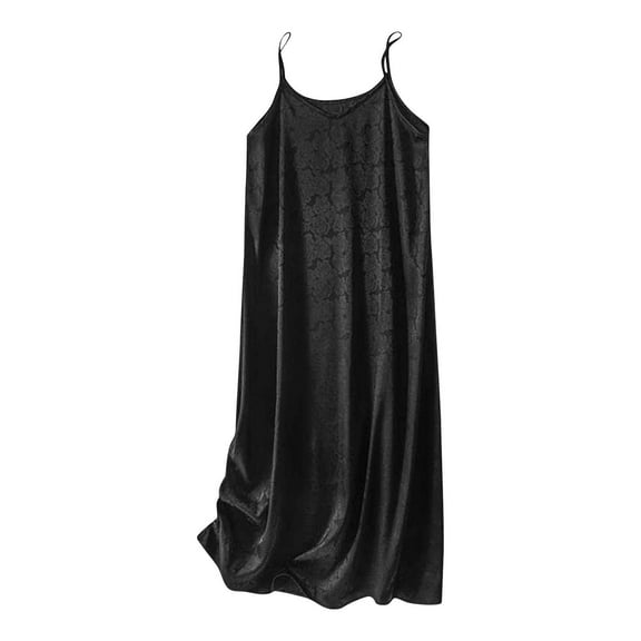 Lmnyox Women's Spaghetti Strap Mini Dress Lightweight Sleeveless Dress Summer Casual Short Dress