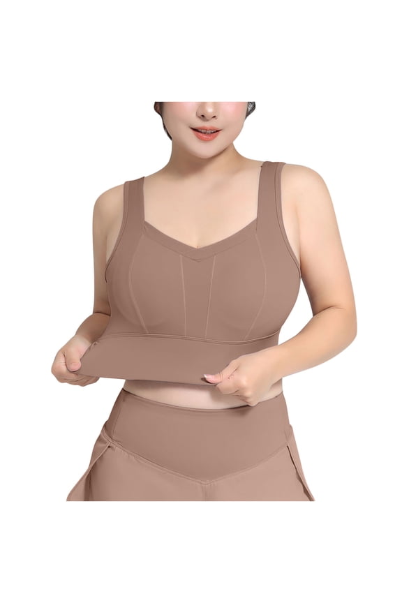 Women's Sport Bras Comfort Low Impact Yoga Bralettes Comfortable Cross Back Running Bras