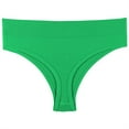 thumbnail image 1 of Lmnyox Women's Thongs Sexy Low Waist Bikini Panties Soft Stretchy Seamless Underwear Comfort No Show Panties for Women, 1 of 2
