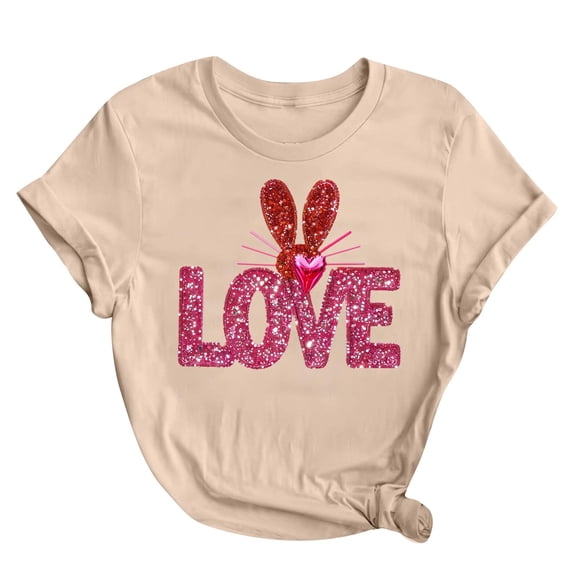 Lmnyox Womens Print T Shirt Short Sleeve Summer Casual Tee Shirts Loose Crew Neck Pullover Tee 2025 Fashion