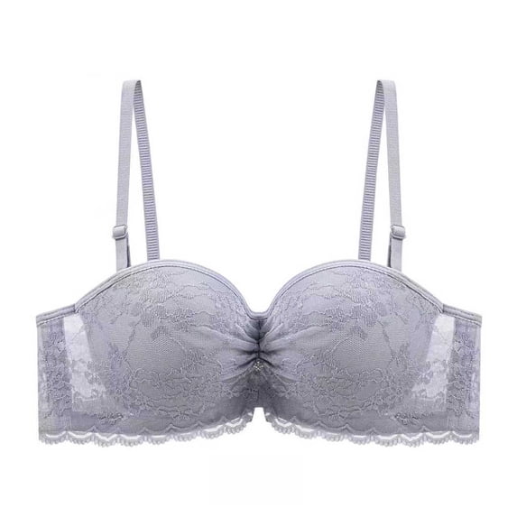 Lmueinov Bra for Womens Push Up Underwire Lace Shaping Bralette Breathable Comfortable Everyday Bras