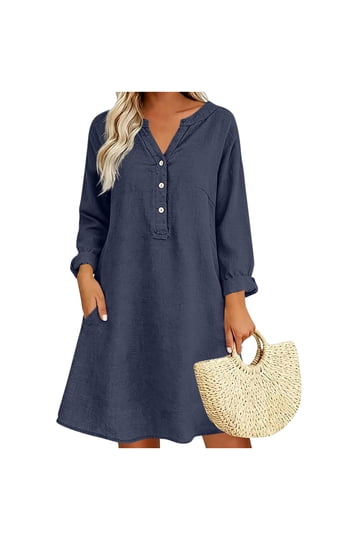 Cotton Midi Dresses for Women