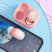 Lmueinov Touchs Wireless Bluetooth Headset Macaron Color Mini Invisible Binaural In-ear In-bud Bluetooth Headsetbeats wireless