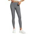 thumbnail image 1 of Lmueinov Womens Plus Size Yoga Pants with Pockets High Waisted Tummy Control Workout Out Leggings Mesh Breathable Fitness Running Athletic Pants, 1 of 6