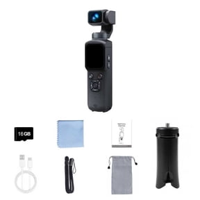 Lmzour 4K Vlogging Camera,Portable Handheld Video Camera with 330 AI Face Tracking and WiFi sharing for Youtube and Tiktok includes 16GB card and Tripod