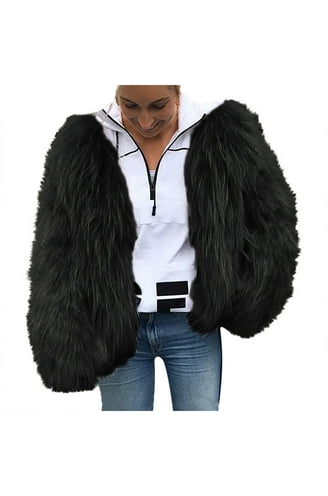 Shaggy Jacket Black