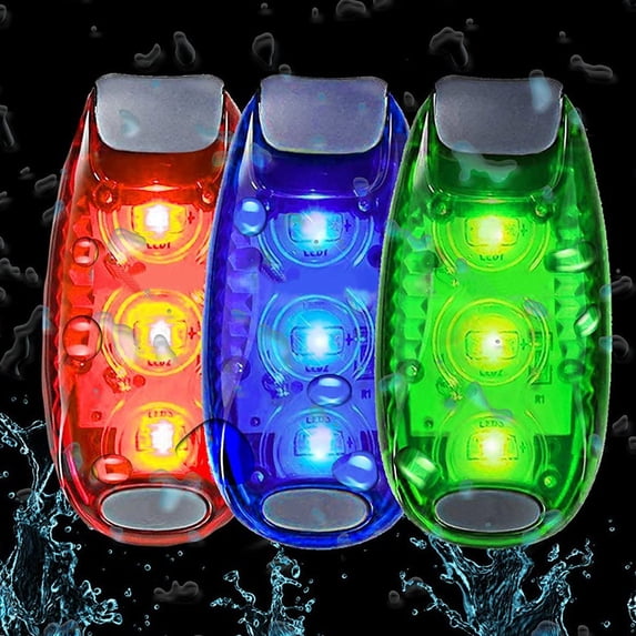 Lnkoo Multi-color Running and Hiking Reflective Shoe Clips (3 Pieces)