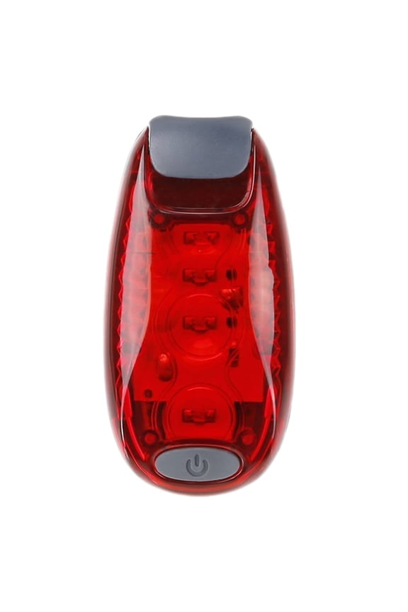 Red Running and Hiking Reflective Shoe Clip