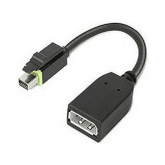 Lnovo - Displayport Adapter - Mini Displayport (m) To Displayport (f) - For Thinkstation P320, P330, P330 Gen 2, P348, P410, P510, P520, P620, P710, P720, P910, P920