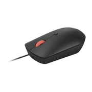 Lenovo ThinkPad USB-C Wired Compact Mouse - Optical Sensor - Cable Connectivity - 2400 dpi - Scroll Wheel - 4 Buttons
