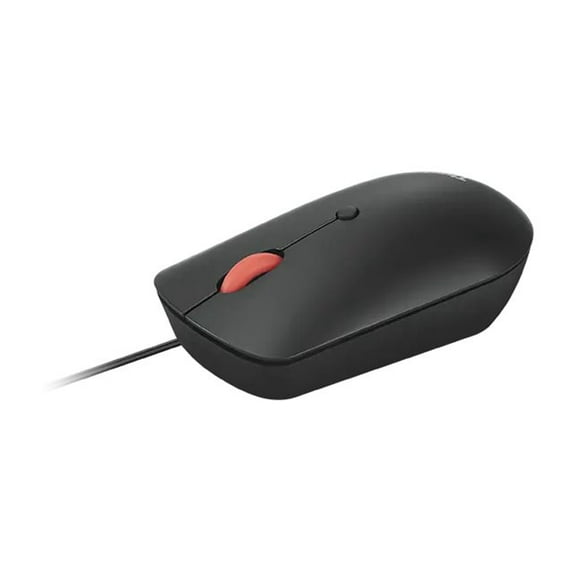 Lenovo ThinkPad USB-C Wired Compact Mouse - Optical Sensor - Cable Connectivity - 2400 dpi - Scroll Wheel - 4 Button(s)