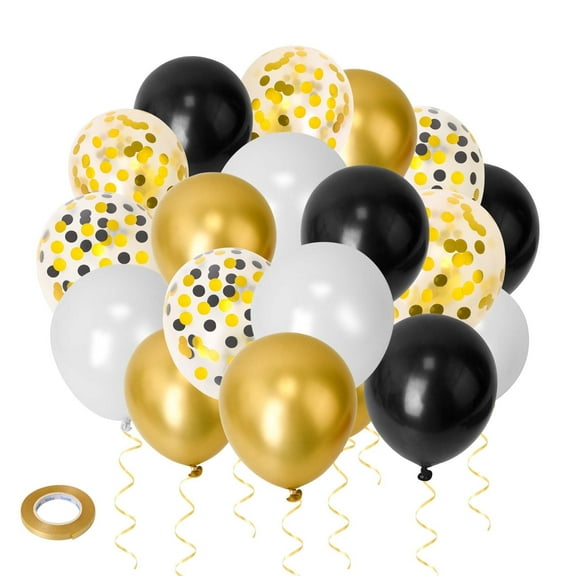 Lnrkai 12 inch Balloons, 50 pack Party Celebration Decorations for Weddings, Birthdays, Holidays​​, Christmas