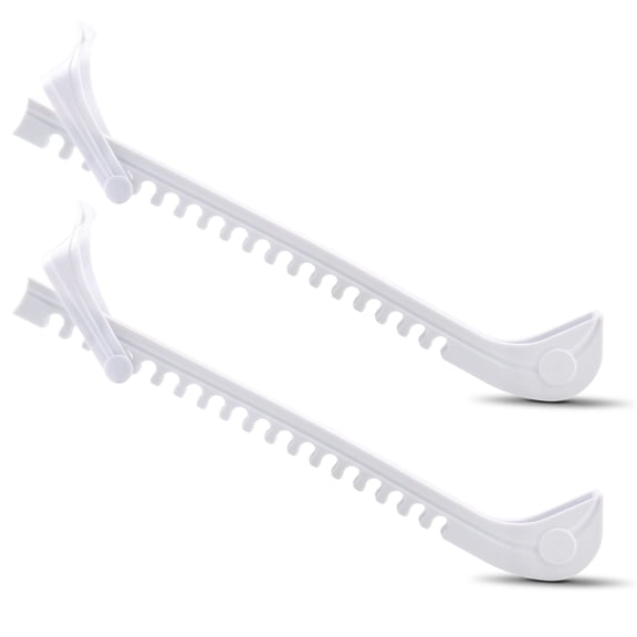Lnrkai Ice Skate Guards, Figure Skate Guards, 1 Pair, 34.5cm/13.6in(White)
