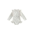 thumbnail image 1 of Lnzyyephy Kids Girls Bikini, Sweet Long Sleeve Crew Neck Floral/Plaid Summer One-piece Swimsuit for Beach, 1 of 9