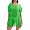 thumbnail image 1 of Lnzyyephy Women Beachwear Swimwear Bikini, Beach Wear Cover Up Tassel, Ladies Summer Dress, 1 of 9