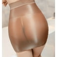 thumbnail image 1 of Lnzyyephy Women Summer Mini Skirt, Transparent High Waist Clubwear, Solid Color Sexy Bodycon Skirts, 1 of 2
