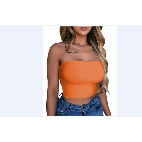 Lnzyyephy Women Top Shirt, Solid Color Slim-Fit Off Shoulder Low Chest Camisole, Summer Crop Hot Pullover Wild Fashion Tank Cami Tops