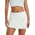 thumbnail image 1 of Lnzyyephy Women's Sparkle Sequin Skirt Glitter Mini Skirt Belly Dance Short Skirt Clubwear Festival Costume, 1 of 9