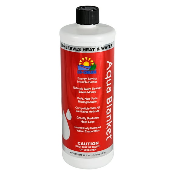 Lo-Chlor AB009-12 Aqua Blanket Water Conserving Liquid Pool Cover, 1 Quart