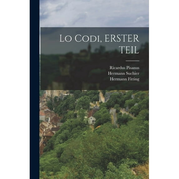 Lo Codi, ERSTER TEIL, (Paperback)
