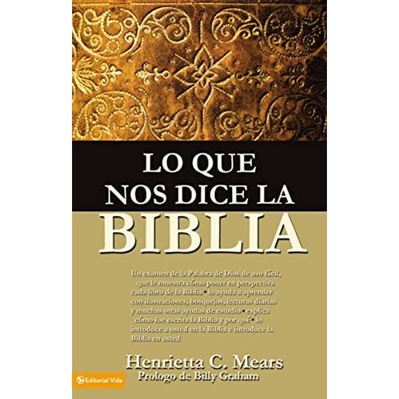 Pre-Owned Lo Que Nos Dice La Biblia (Paperback) 082970485X 9780829704853