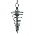 thumbnail image 1 of Lo Scarabeo Pendulums: Deluxe Silver Spiral Pendulum (Other), 1 of 1