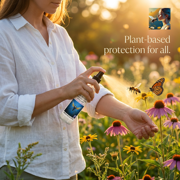 LoCascio No Biters Natural Mosquito Repellent (Lavender Scent, 8 oz)