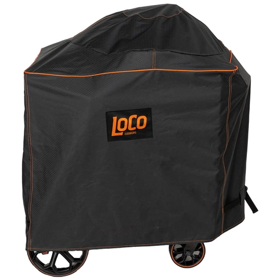 LoCo Cookers 22.5 In BBQ Kettle Grill Cover, Heavy Duty Outdoor Fabric