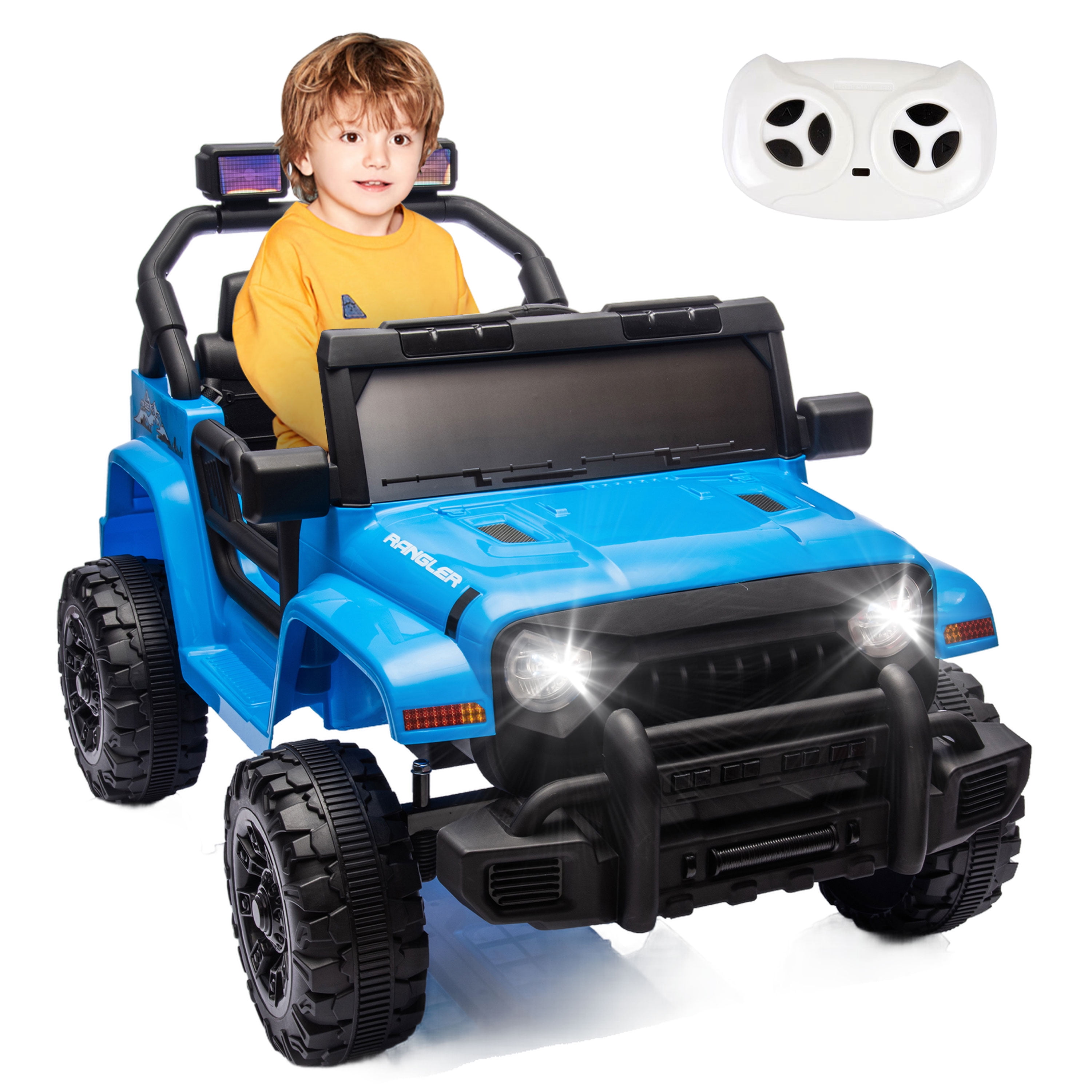 LoLado 12V Kids Ride On Truck Car, Battery Powered Electric Vehicles