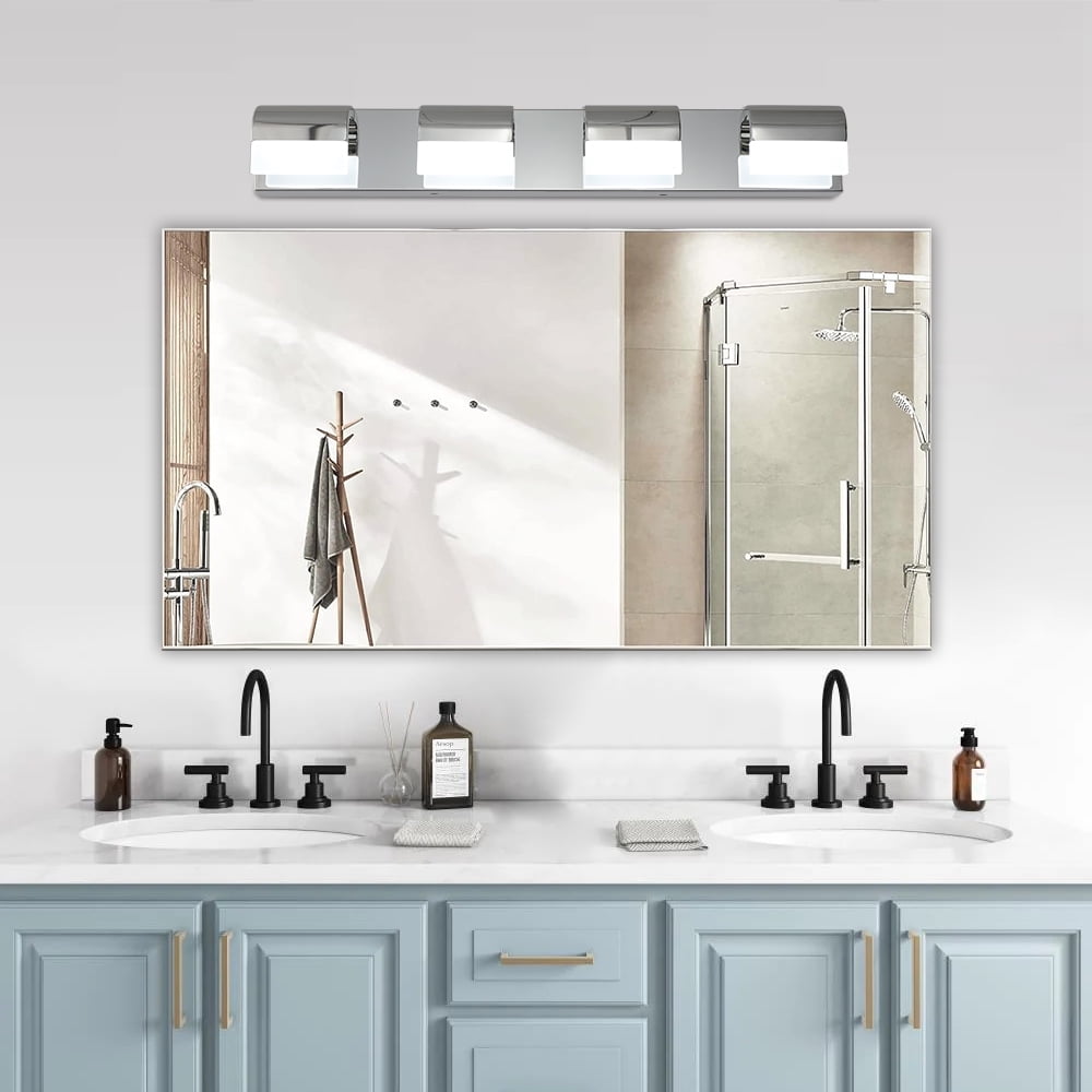 LoLado 4-Light Bathroom Vanity Lighting, LED Vanity Lights Over Mirror ...