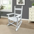 thumbnail image 1 of LoLado Children's Rocking Chair-Indoor or Outdoor-Suitable for Kids-Durable, White, 1 of 9