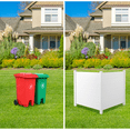 thumbnail image 1 of LoLado Vinyl Privacy Fence 50"W x 50"H 2-Panel, Outdoor Privacy Screen Panels Kit, Air Conditioner Trash Can Enclosure for Garden, Patio, 1 of 10