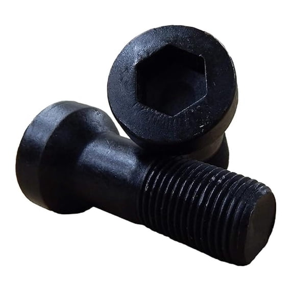 LoPro Bolt 10 Pack 2-1/2" - Grade 8 Allen Head Wheel Bolts for LoPro Pockets - 180ft-lbs Torque - Smooth Shank Design