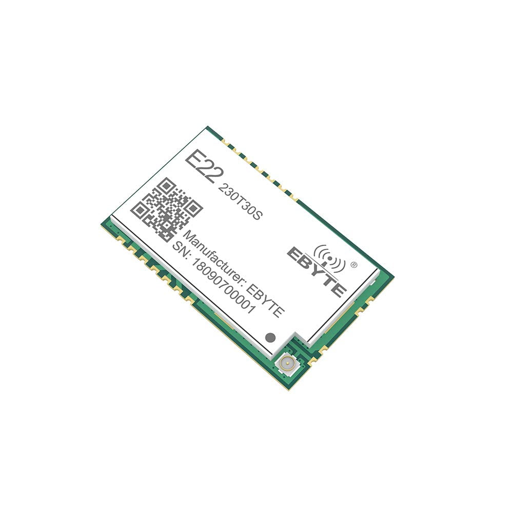 LoRa 230MHz TCXO 30dBm SMD Wireless Transceiver E22-230T30S IPEX Stamp Hole 1W Long Distance Transmitter and Receiver