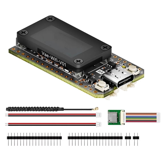 LoRa 32 V4 Meshtastic GPS ESP32 SX1262 0.96inch OLED Solar Powered Dev-Board Mesh Network WiFi LoRa BLE with GPS Module