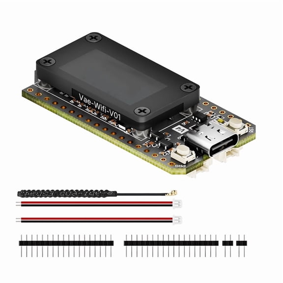 LoRa 32 V4 Meshtastic SX1262 0.96inch OLED Solar Powered Dev-Board Mesh Network WiFi LoRa BLE Low Power