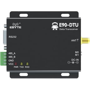 LoRa 433MHz Wireless Transceiver Receiver RS232 RS485 30dbm TCXO E90-DTU(433L30)-V8 Long Range 8km PLC Radio Modem LoRa