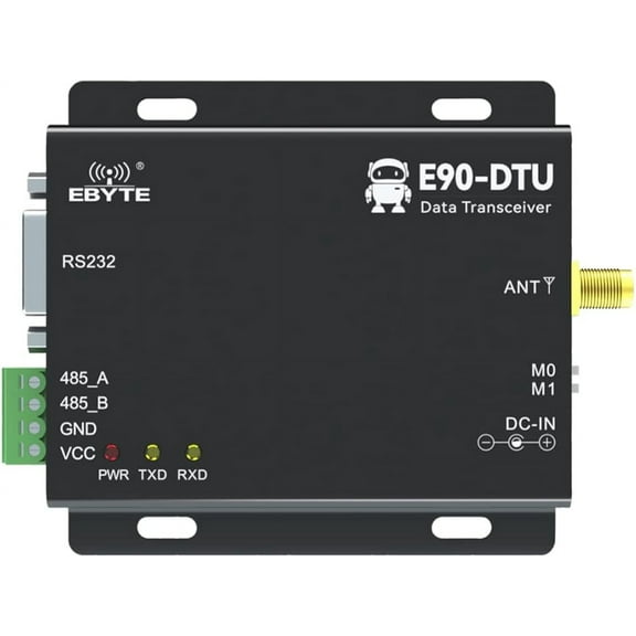LoRa 433MHz Wireless Transceiver Receiver RS232 RS485 30dbm TCXO E90-DTU(433L30)-V8 Long Range 8km PLC Radio Modem LoRa