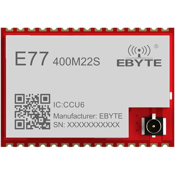 LoRa Wireless Module 433/470MHz STM32WLE5 ARM Cortex-M4 E77-400M22S Low Power 22dbm SoC Long Distance 5.6km Small Size