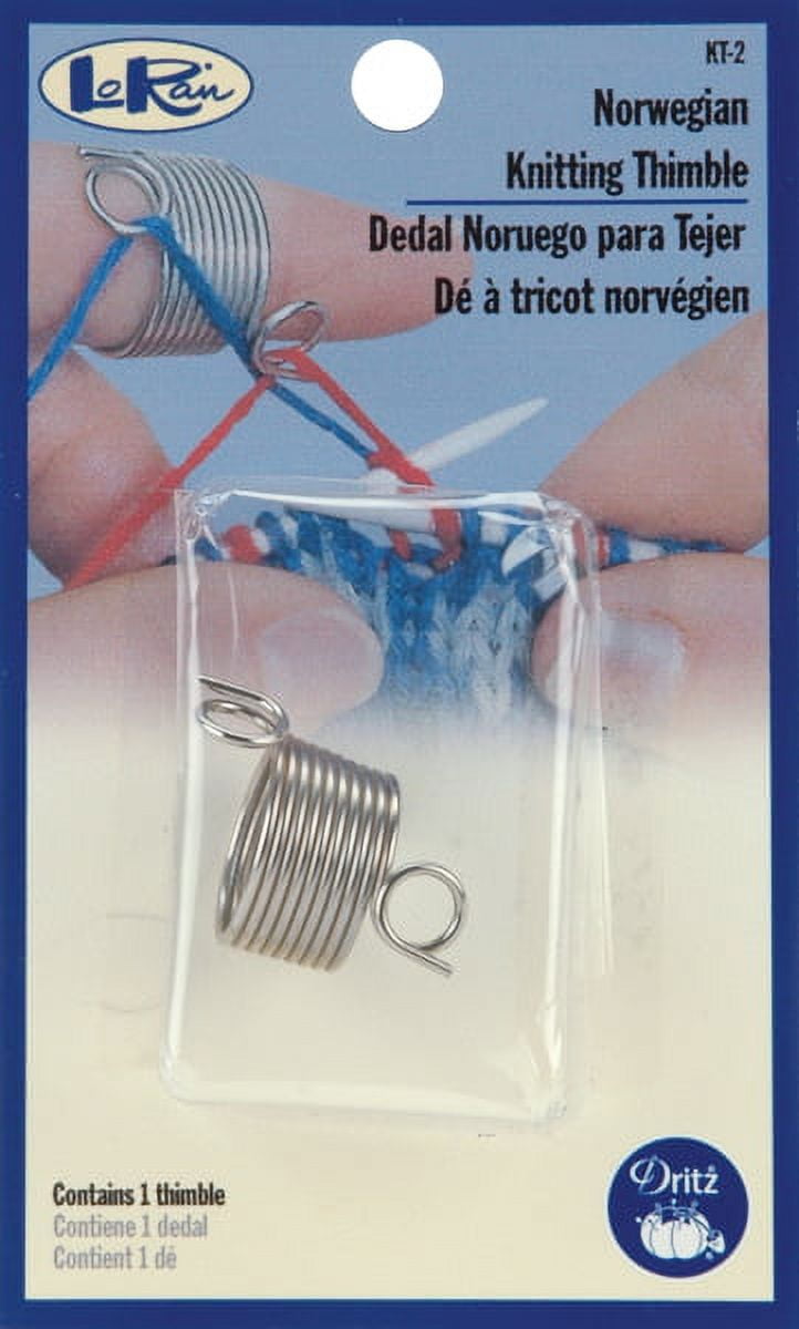 LoRan Norwegian Knitting Thimble - Salty Yarns