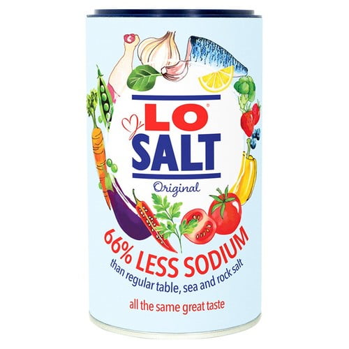 LoSalt Reduced Sodium Salt 350g, British Import (Pack of 2)
