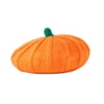 thumbnail image 1 of LoTiSee Pumpkin Knitted Beret 10 Inch Halloween Winter Beanie for Adult Little One Orange Multiple Sizes Available, 1 of 6