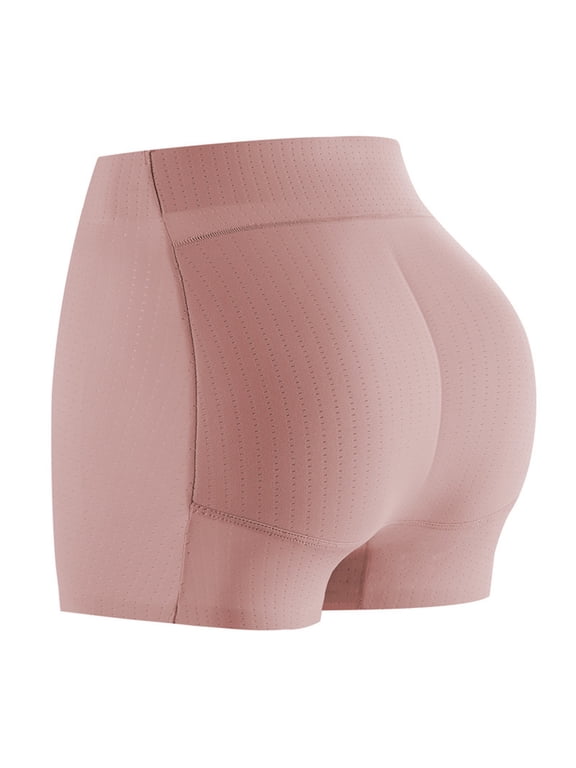Women's Seamless Butt Lifter Padded Underwear Booty Pads Butt Enhancer Shapewear Panties for Daily Office Party Gym
